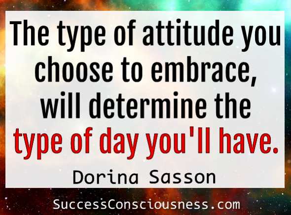 Your attitude Affects Your Day