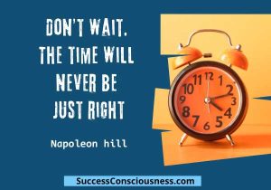 Don't wait