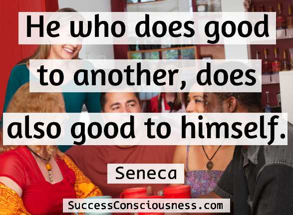 Doing Good - Seneca Quote