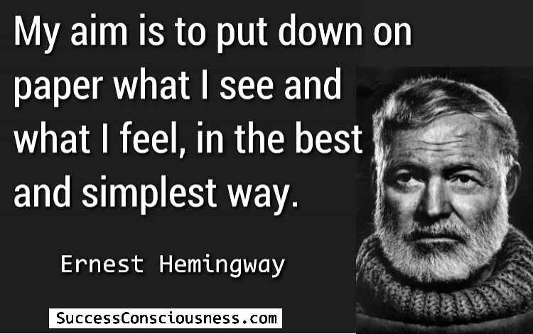 Ernest Hemingway Quotes