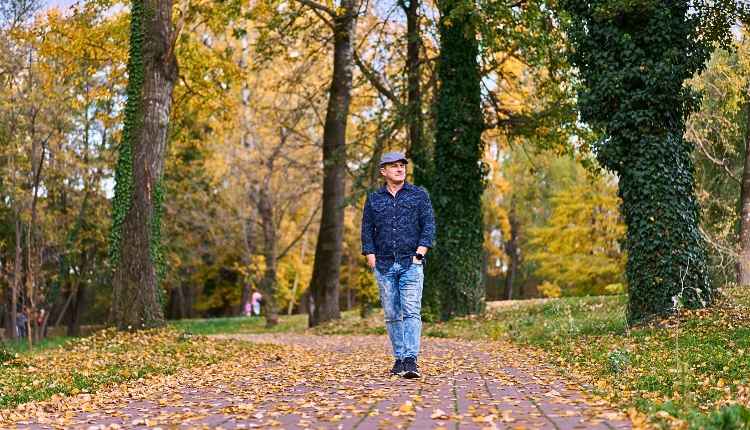 man-walking-in-the-park A Little Boredom