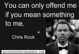 You Can Offend Only if You Mean Something