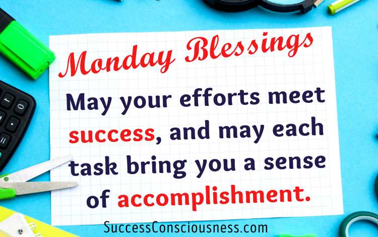 Monday Blessings