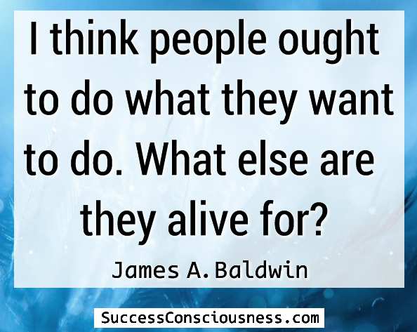 people Ought to Do Quote