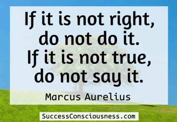 Right and true