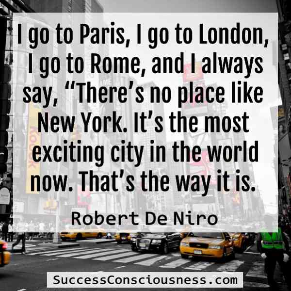 Robert De Niro Quote