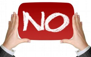 Learn How to Say No