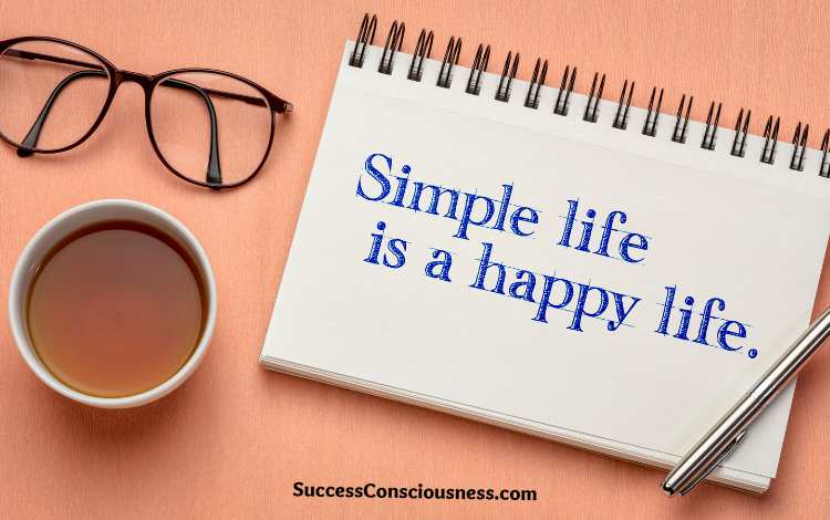 Happiness Through Simplified Living