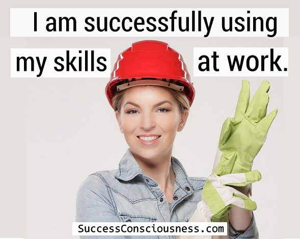 Skills at Work Affirmation