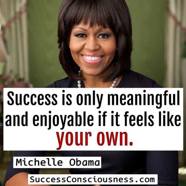 Success is only meaningful