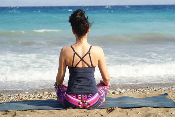 Water Meditation by the Sea