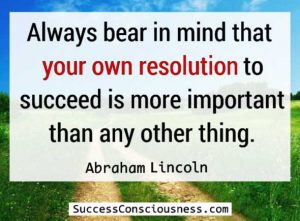 Your Resolution